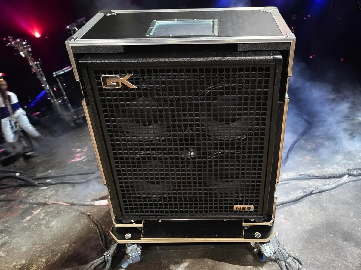 Réalisation Flight ampli Gallien Krueger Basse on stage