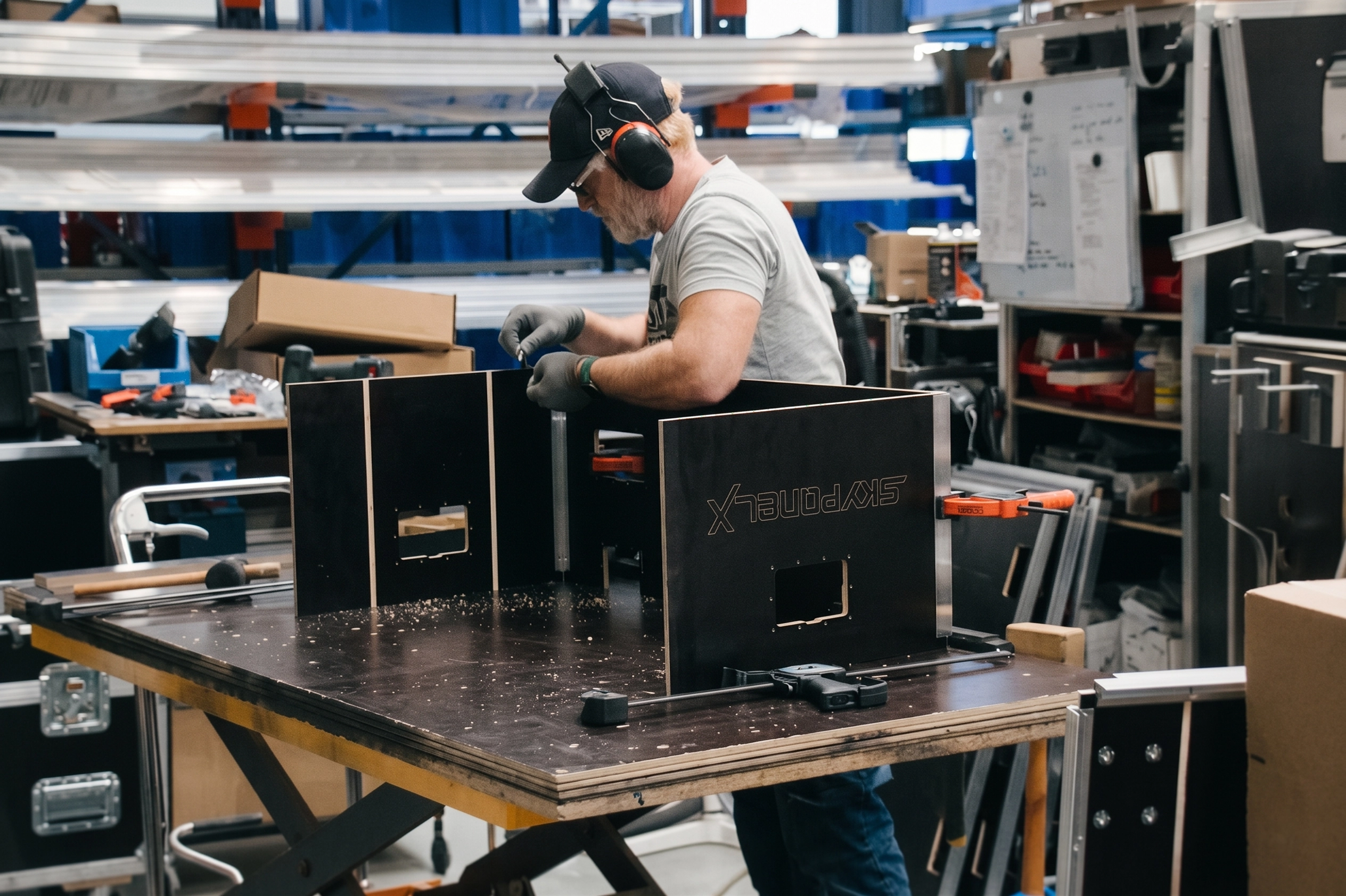 Atelier K-DMS - Flight cases sur mesure