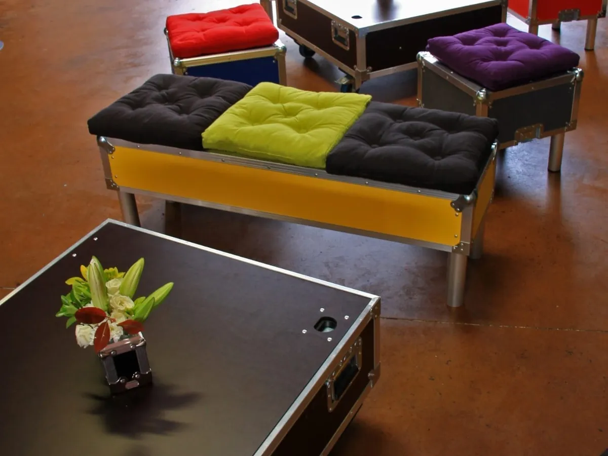 Réalisation Mobilier salon stand