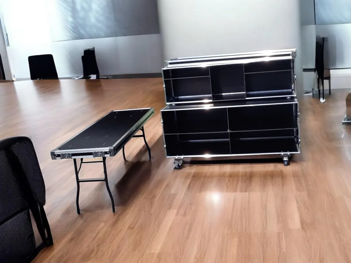 Réalisation Mobilier stand salon merchandising