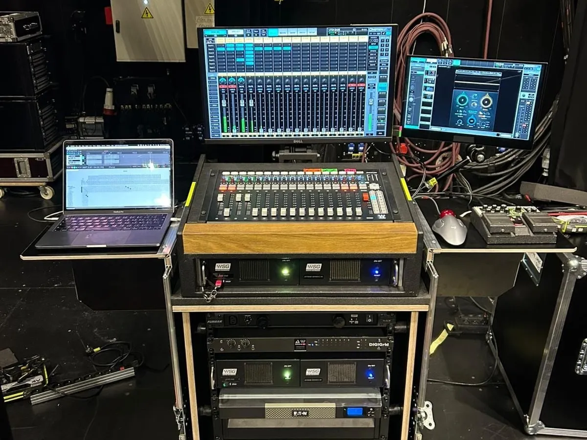 Réalisation Rack console DT Case / ABLETON déployé